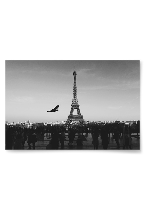 Poster Eiffeltornet Fotokonst