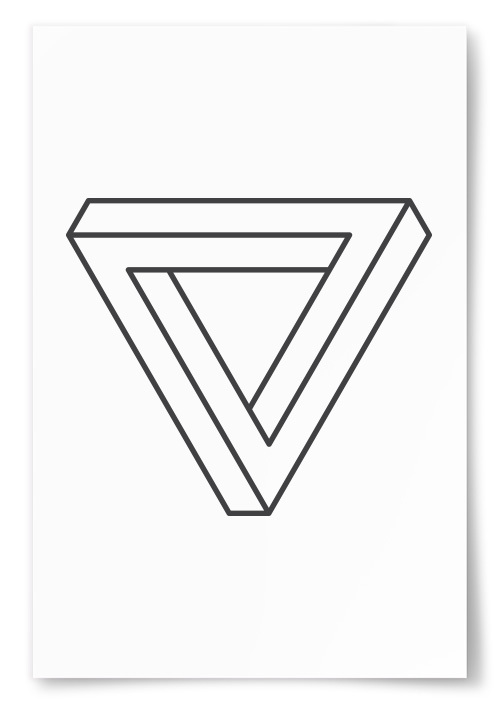 Poster Penrose Triangle