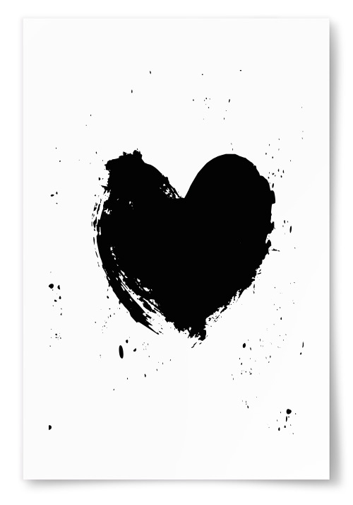 Poster Hjärta