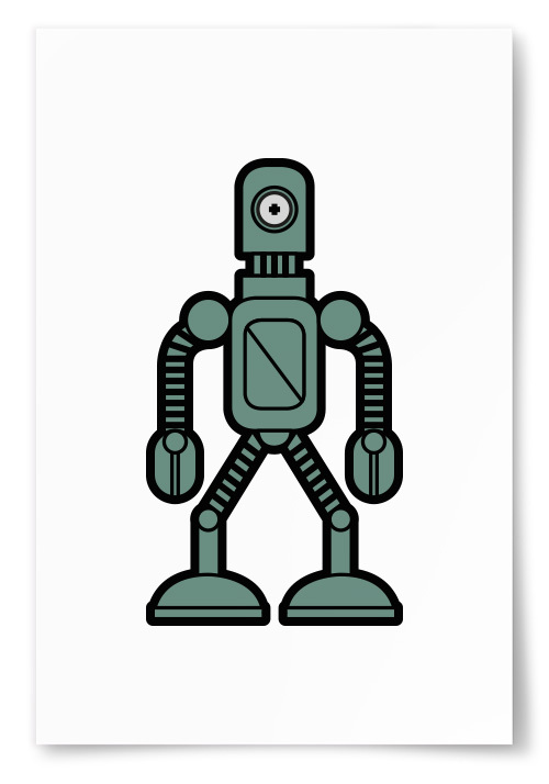 Poster Engd Robot Grngr