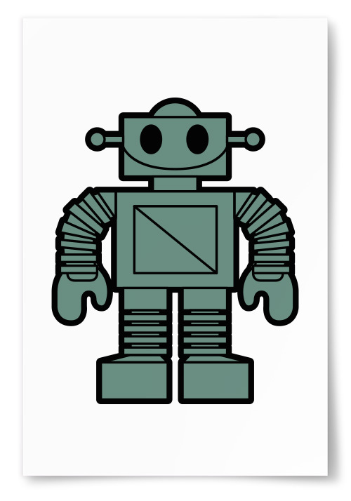 Poster Robot Grngr