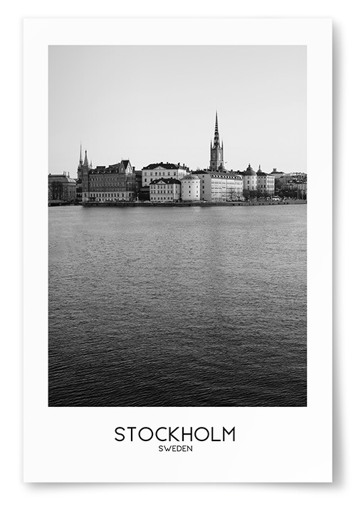 Poster Stockholm Sweden