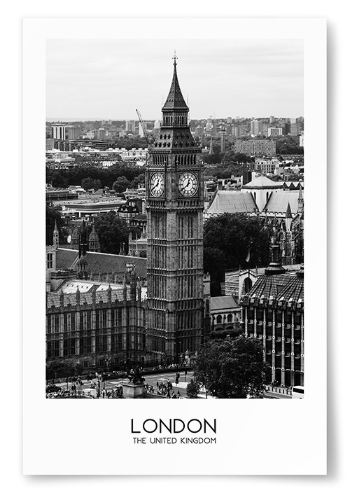 Poster London The United Kingdom