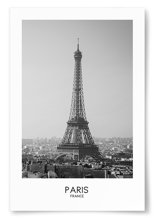 Poster Paris France