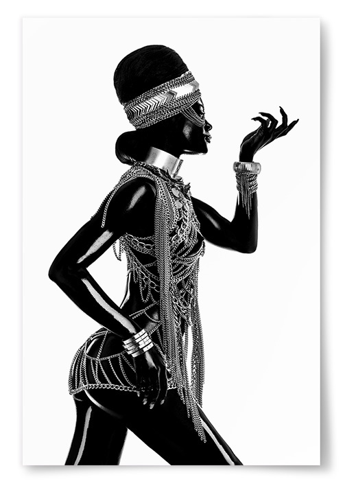 Poster Afrikansk Tribal Fashion