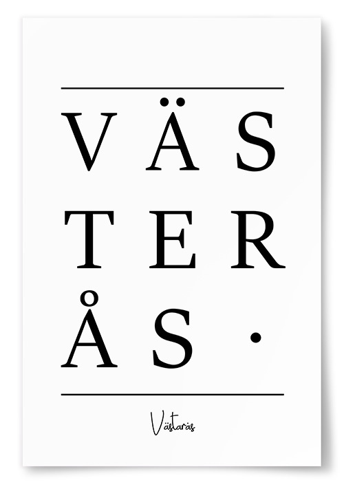 Poster Västerås 