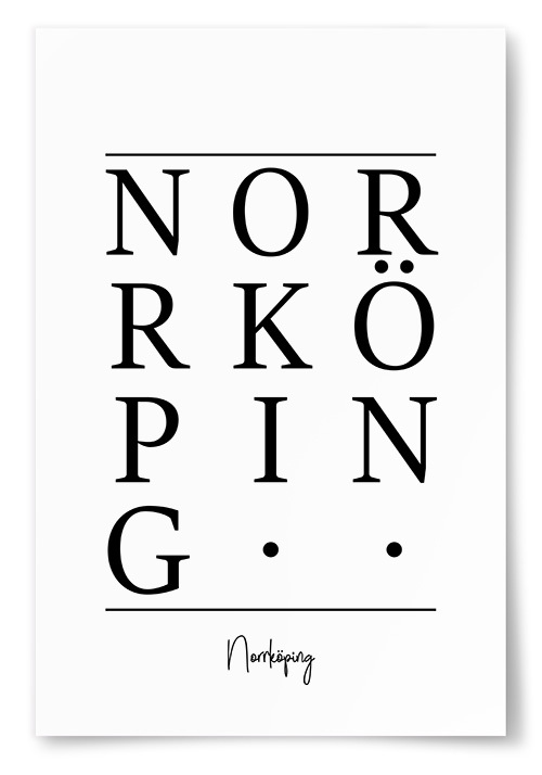 Poster Norrkping 