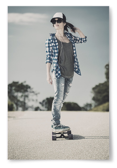Poster Skateboardkare