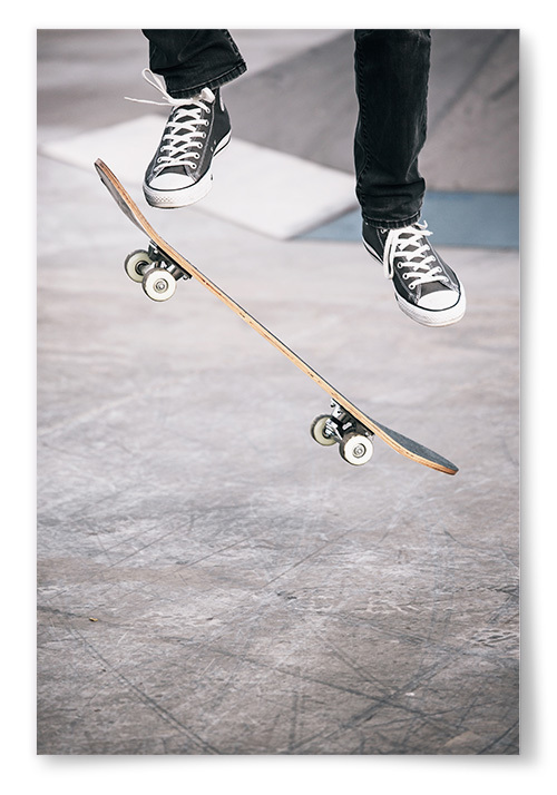 Poster Skateboard Trick