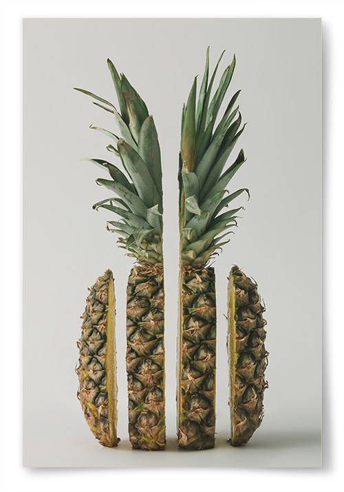 Poster Delad Ananas