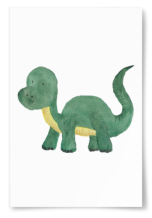 Poster Dinosaurie Kindy